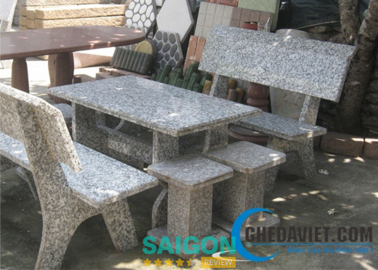 Top 10 địa chỉ cung cấp bàn ghế đá uy tín chất lượng tại TPHCM