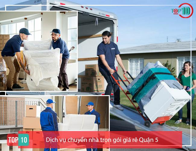 Top 10 dịch vụ chuyển nhà Quận 5 giá rẻ và tốt nhất
