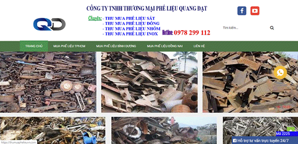 Top 5 công ty thu mua phế liệu giá cao uy tín nhất Hậu Giang