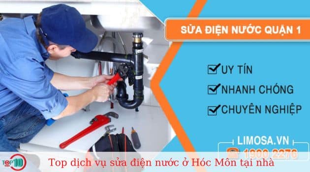 Top 5 Dịch vụ sửa điện nước ở Hóc Môn tại nhà uy tín