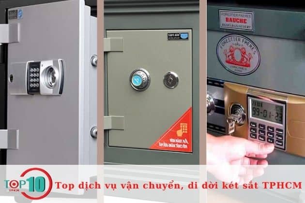 Top 6 dịch vụ vận chuyển, di dời két sắt uy tín TPHCM
