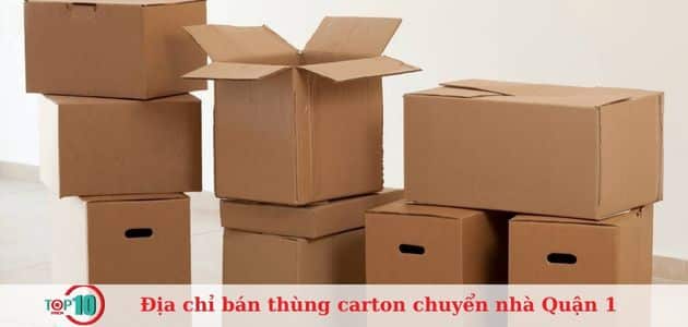 Top 7 địa chỉ bán thùng carton chuyển nhà Quận 1 giá rẻ nhất