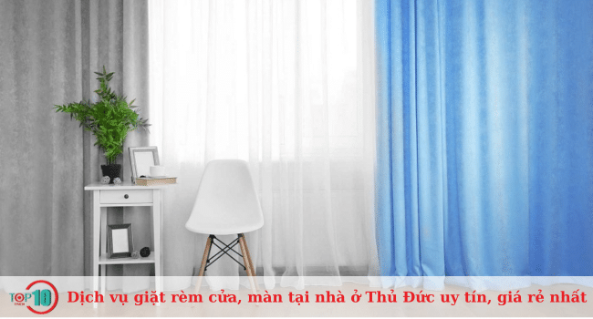 Top 7 dịch vụ giặt rèm cửa, màn cửa tại nhà ở Thủ Đức giá rẻ