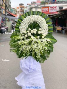 Top 8 địa chỉ đặt vòng hoa chia buồn đám tang tại TPHCM uy tín