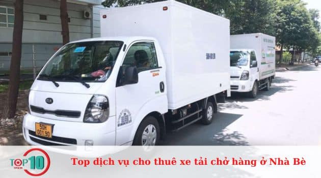 Top 8 dịch vụ cho thuê xe tải chở hàng ở Nhà Bè giá rẻ, uy tín