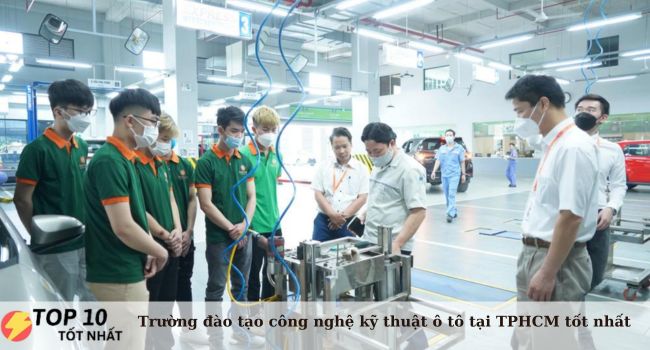 Top 8 trường đào tạo công nghệ kỹ thuật ô tô tại TPHCM tốt nhất